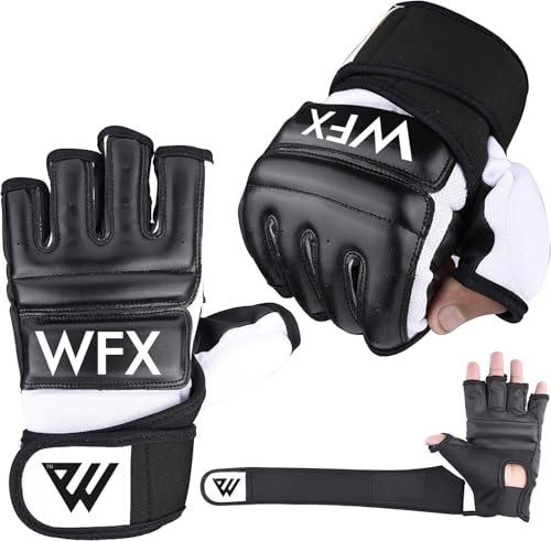 WFX Punch Bag Boxing Gloves Karate Mitts MMA Body Combat Taekwondo Training Martial Art Fighting Grappling Muay Thai TKD MMA Synthetic - size: X-Large