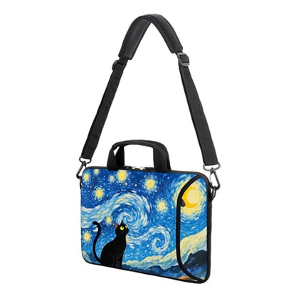 17" Shoulder Bag Adjustable shoulder strap Laptop sleeve Carrying case with mouse and power adapter storage bag (RYJD-17-6) - color: Ryjd-17-6