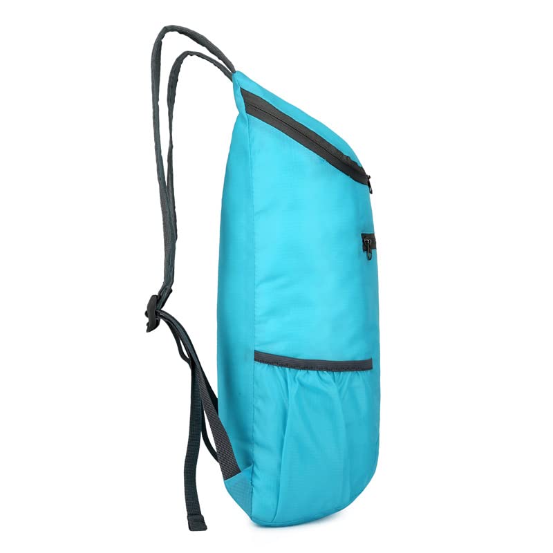 20L Hiking Daypack,Water Resistant Lightweight Packable Small Backpack for Travel Camping Outdoor,Black&Grey - color: Black&grey