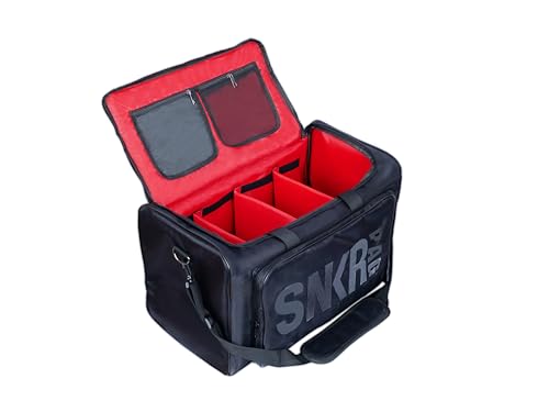 Shoe Bags for Travel Sneaker Travel Bag Shoes Duffel Bags Waterproof Gym Sports Luggage Sneakerhead Bag for Men with 3 Adjustable Dividers fit 4 Pairs Heavy Duty Travel Accessories (red) - color: red