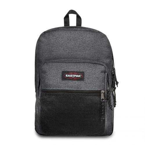 Eastpak Pinnacle Backpack - Bag For School,Travel, Work, or Bookbag - Black Denim - color: Black Denim