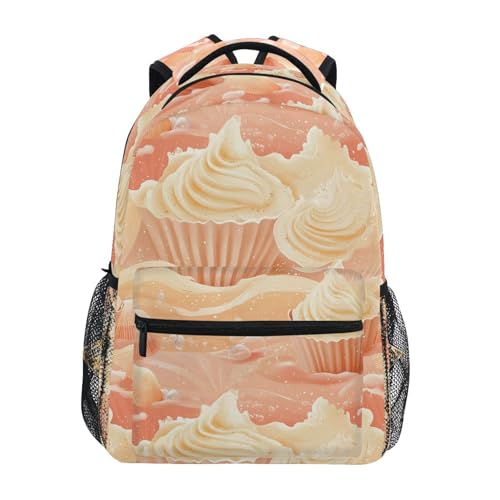 Fun Backpack for Women Men Waterproof Backpack With Water Bottle Pocket with Chest Strap for Business Work College Travel Trip Instant Oatmeal Italian Style - color: Multicolor03