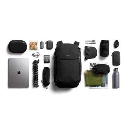 Bellroy Venture Ready Pack (20 liter backpack with laptop sleeve, for travel, commuting and urban adventuring) - Black - color: Black