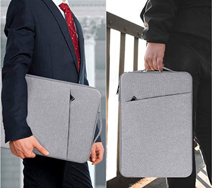 14 inch Laptop Case Sleeve for HP Omnibook 14/ Stream 14/ Chromebook/Elitebook, Lenovo Yoga/IdeaPad, Dell Inspiron Carrying Bag, Light Grey - color: Light Grey, size: 14 Inch
