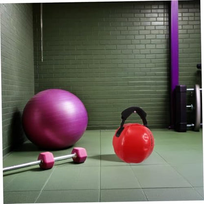 MAGICLULU Adjustable Fitness Weighted Water Bag with Handle, Portable Pvc and Cloth Sandbag for Boxing Glove Training and Outdoor Exercise, Fillable Sand Weights for Shoulder and Softball