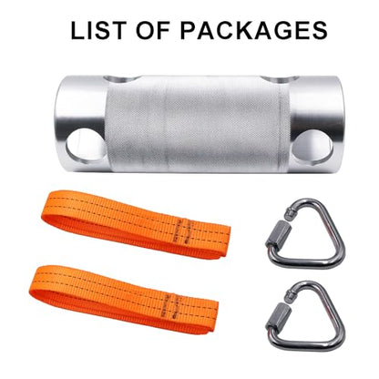 Arm Wrestling Exercise Handle Φ3in Thick Wrist Rolling Grip Wrist and Forearm Exerciser Multi Spinner Workout Handle