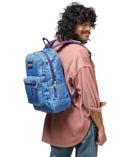 JanSport Cross Town Backpack - Simple Bag for Everyone with 1 Main Compartment, Front Utility Pocket - Premium Class Accessories - Threaded - color: Threaded
