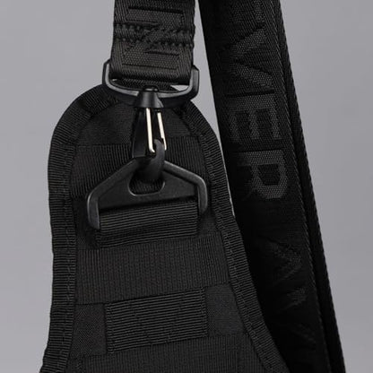 WOLFpak Tactical Sling Bag for Concealed Carry, EDC | Everday Crossbody Daypack - color: Black Venom