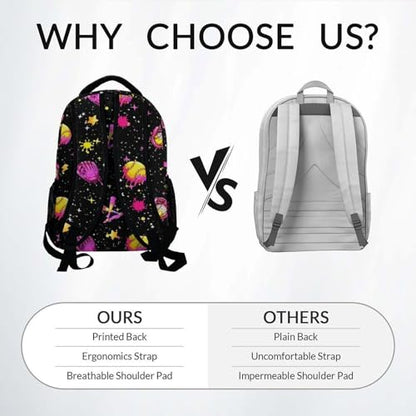 Softball Backpack for Girls, Personalized Kids Bookbag with Name - 17" Water-Resistant Sports School Bag for Elementary Kindergarten - color: Yellow