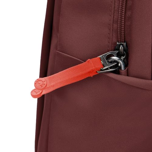 Pacsafe GO 25L Anti Theft Backpack, Garnet Red