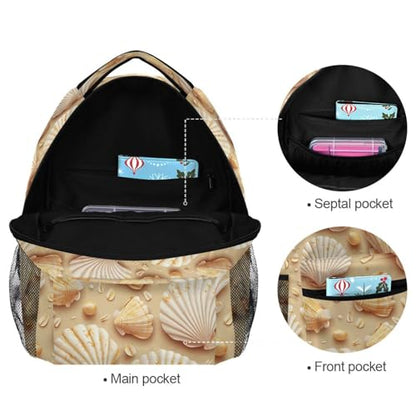 Backpacks for Teens Boys Girls Fashion Travel Laptop Backpack with Chest Strap Gift Men & Women Instant Oatmeal Italian Style - color: Multicolor02