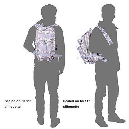 HDE Tactical Military Backpacks 20L MOLLE Bug Out Bag Survival Backpack