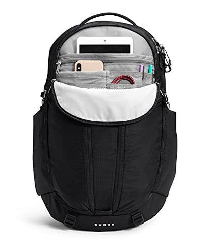 The North Face Women's Surge Commuter Laptop Backpack, TNF Black/TNF Black, One Size - color: Tnf Black/Tnf Black