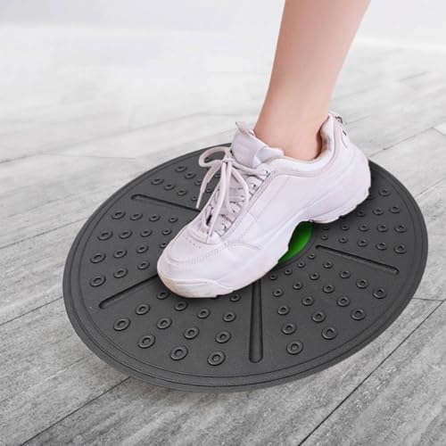 Balance Exercise Board Fitness Balance Tool Green Non-slip Household Equilibrium Training Device for Physiotherapy and Core Stability