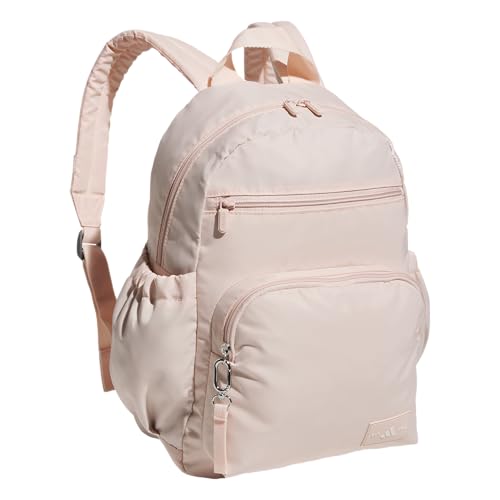 adidas Weekender Backpack – Small Lightweight Everyday Bag, 19L, Blush Pink/2, OSFA - color: Blush Pink/2