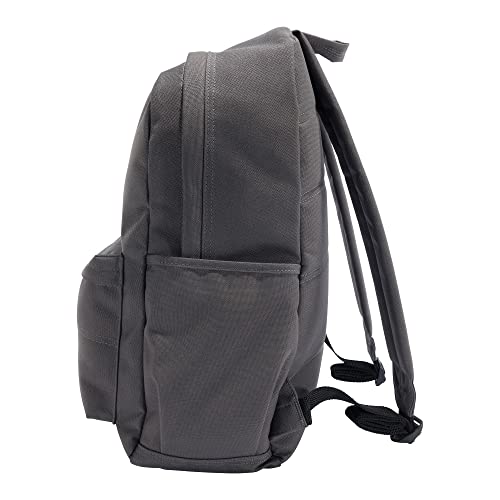 Carhartt 21L Classic Laptop Backpack, Durable Water-Resistant Pack with Laptop Sleeve, Gray - color: Gray, size: One Size
