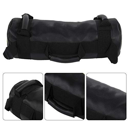 Sandbags for Working Out, Workout Sandbag Heavy Duty Training Weight Bag with Handles PU Leather Adjustable Weight Fitness Sand Bags - size: 10kg, style: 10kg