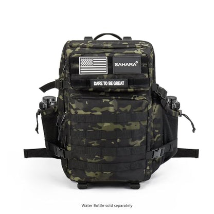 SAHARA - Raider Series Travel Bag & Laptop Backpack for Laptops up to 17.3-inch, Black Camo, (LT00091) - color: Black Camo