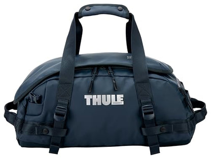 Thule Chasm Duffel bag, Weather-resistant materials, Easy packing, Converts to backpack, Internal pockets, Travel-ready - color: DARKEST BLUE, size: 30L