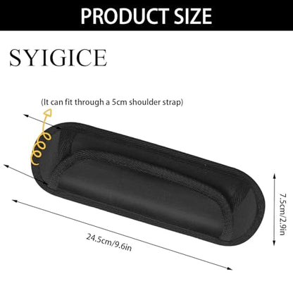 Shoulder Strap Pad Universal Shoulder Relief Pad Black Decompression Air Cushions, Guitar, Safety Belt, Camera