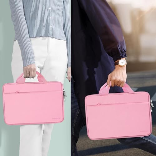 Hseok Laptop Case for MacBook Pro 14 inch TSA Sleeve Handbag, Pink - color: Pink