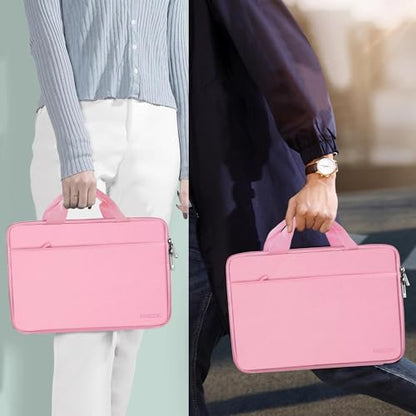 Hseok Laptop Case for MacBook Pro 14 inch TSA Sleeve Handbag, Pink - color: Pink