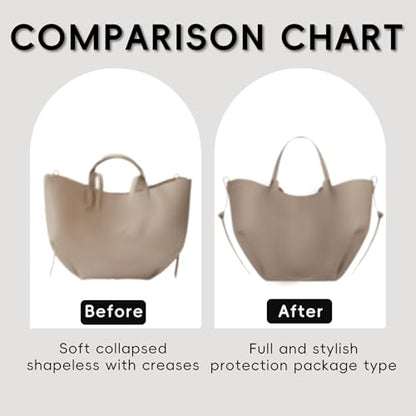 Premium Canvas Cyme Bag Organizer Insert, Purse Insert with Multiple Compartments and YKK Zipper, Upgraded Drawstring Canvas Purse Insert for Cyme Mini Bag (Beige, Mini) - size: Canvas-Mini
