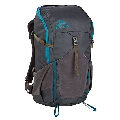 Kelty Asher Backpack, Daypack to Multi-Day Backpacking Capacity, Hiking, Lightweight Travel Pack, Internal Frame (35L Beluga) - color: Beluga/Stormy Blue, size: 35L