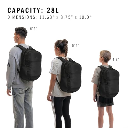 adidas PHNM Backpack for Laptop, School and Travel, 28L - color: Black