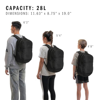 adidas PHNM Backpack for Laptop, School and Travel, 28L - color: Black