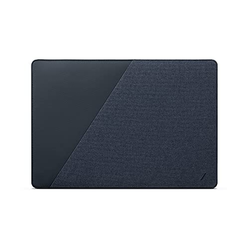 NATIVE UNION Stow Slim for MacBook Pro 13” (2016-2020), MacBook Air 13” (Retina) – Premium MacBook Sleeve with Easy-Access Magnetic Closure and Exterior Pocket (Indigo) - color: Indigo, size: 13"