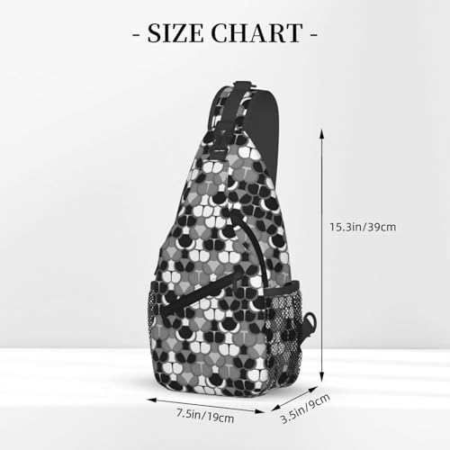 Funny 80S Flashes Outdoor Crossbody Shoulder Bag For Unisex Young Adult Hiking Bicycling - color: 18