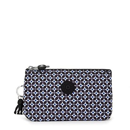 Kipling Women's Creativity Large Pouch, Versatile Cosmetics Kit, Lightweight Travel Organizer - color: Blackish Tile, size: 7.25''L x 4.25''H x 1.5''D