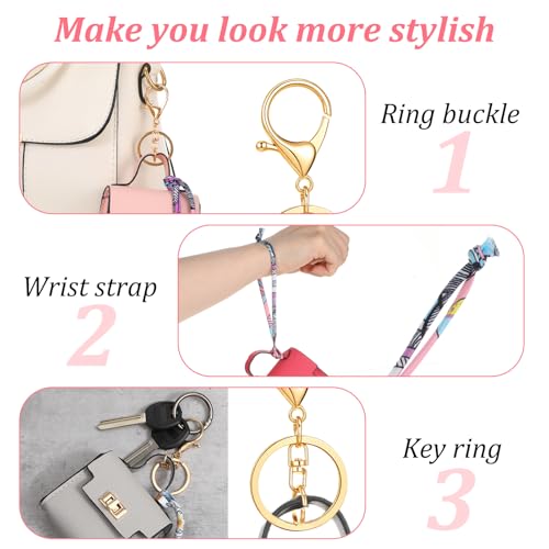 8 Pcs Mini Backpack Keychain Bulk, Mini Coin Purses for Women Cute PU Leather Makeup Bag with Keychain, Multi Pocket Card Holder Cable Organizer Giftable Zipper Pouch (8 Colors)