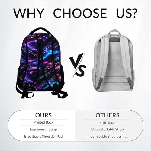 COZYAURA Baseball Backpack for Kids, Personalized Boys School Bag with Custom Name Initial, 17 Inch Monogram Sports Bookbag for Elementary Middle School - color: Purple