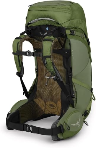 Osprey Atmos AG 50L Men's Backpacking Backpack - color: Mythical Green, size: Small-Medium