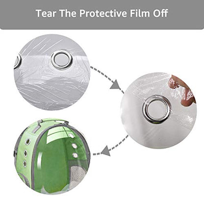 Henkelion Travel Backpack Bubble Carrying Bag for Small Medium Dogs Cats, Space Capsule Pet Carrier Dog for Hiking, Airline Approved - Green - color: Green