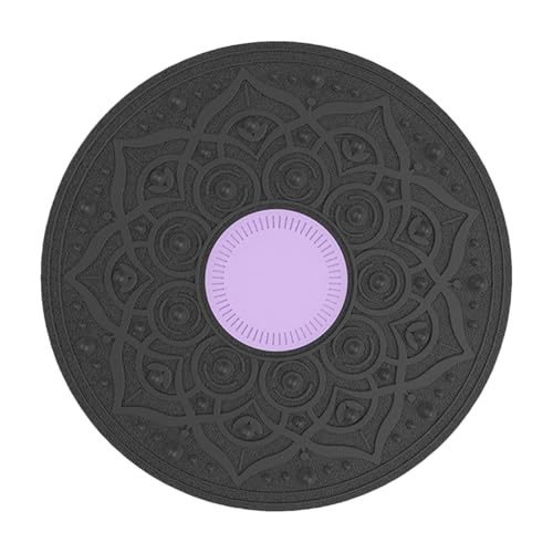 Wobble Balance Board - Non Slip Balancing Trainer, with Massage Points, 360 Degree Rotation, Workout Core Trainer for Home Gym Yoga Core Training, Sturdy Fitness Equipment 11.81 Inches