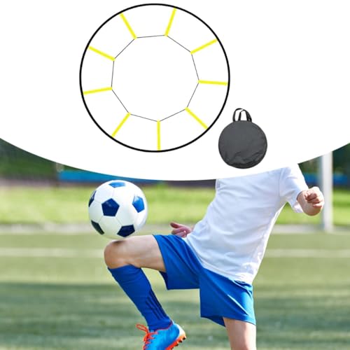 Agility Ladder Speed Ladder Speed Training for Kids Adults for Workout Football - color: 9 grids yellow