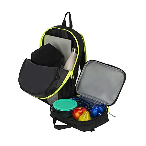 PUMA KIDS' EVERCAT BACKPACK & LUNCH KIT COMBO - color: Black/Yellow