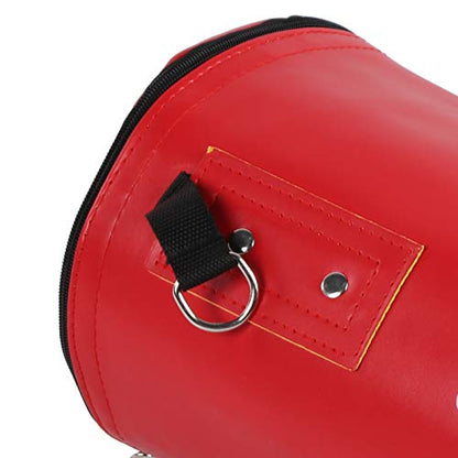 Chrees Empty Boxing Sandbag Heavy Duty 3 Layer Oxford Cloth Punching Bag with Metal Chain Zipper for Kickboxing MMA Training Fitness Home Gym - size: 80cm