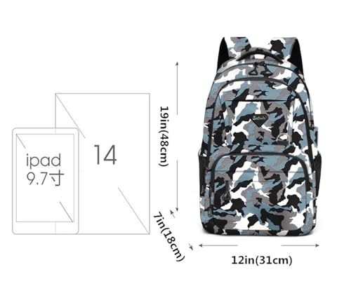 Casual Lightweight Backpacks for Boys & Girls, School Bookbags, 15 "Laptop Backpack, Travel Bag (213sanhui) - color: 213sanhui
