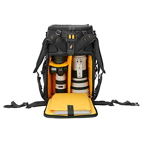 VANGUARD Alta Sky 68 Camera Backpack - 34L Capacity, Rear Access, Super-Telephoto & Drone Compatible, Fits 16" Laptop - size: Alta Sky 68