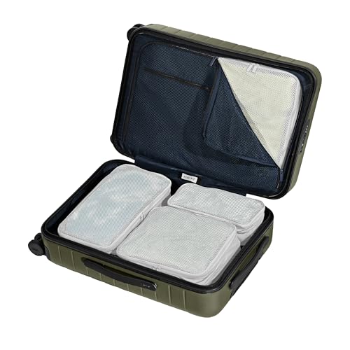 Away Insider Packing Cubes Set of 4 – Lightweight Travel Organizers for Luggage, Suitcases & Carry-On Bags, Cloud Gray - color: Cloud Gray