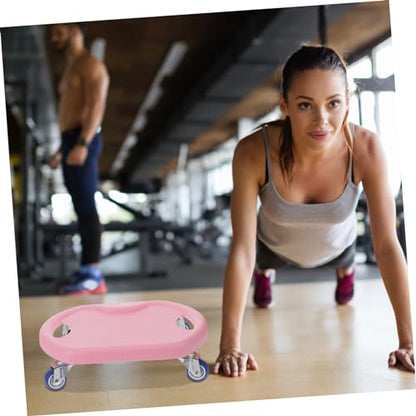 GALPADA Abdominal Sliding Discs Set with Roller Silent Exercise Sliders for Core Strength Training Fitness Equipment for Home Workouts