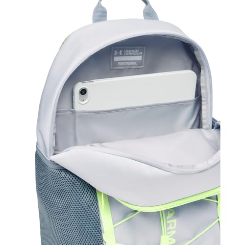 Under Armour Unisex Hustle Sport 6.0 Backpack, (429) Spackle Blue/Blue Wind/Green Citrine, One Size Fits Most - color: (429) Spackle Blue / Blue Wind / Green Citrine, size: One Size Fits Most