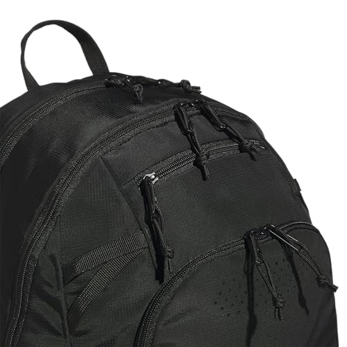 adidas Defender 5 Backpack for Sports, Gym, School and Travel, 33L, Black/White, OSFA - color: Black/White