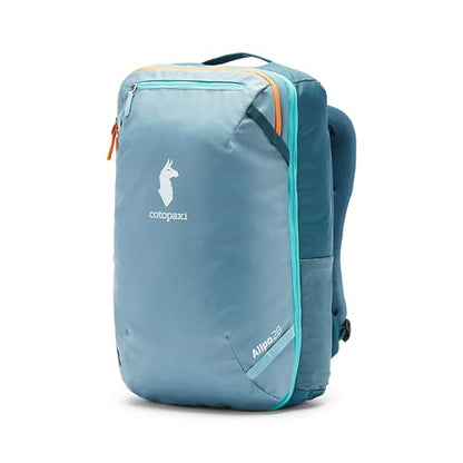 Cotopaxi Allpa 28L Travel Pack, Blue Spruce and Abyss - color: Blue Spruce/Abyss