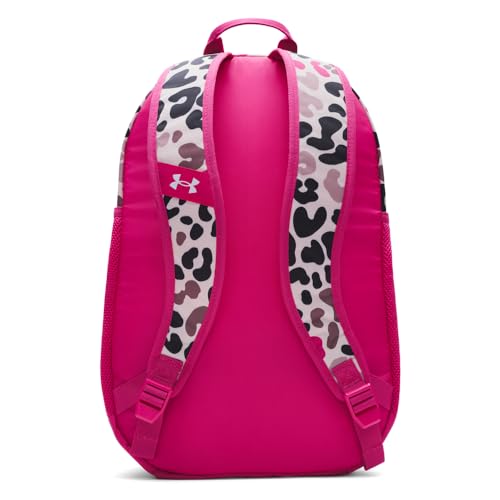Under Armour Unisex Hustle Sport 6.0 Backpack, (674) Tourmaline Pink/Virtual Pink/White, One Size Fits Most - color: (674) Tourmaline Pink / Virtual Pink / White, size: One Size Fits Most