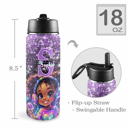 Personalized Backpacks For Girls, Custom Backpack For Kids, Customized Name Backpacks, Custom Back to School Bookbag Set Gifts for Daughter Granddaughter - color: D02